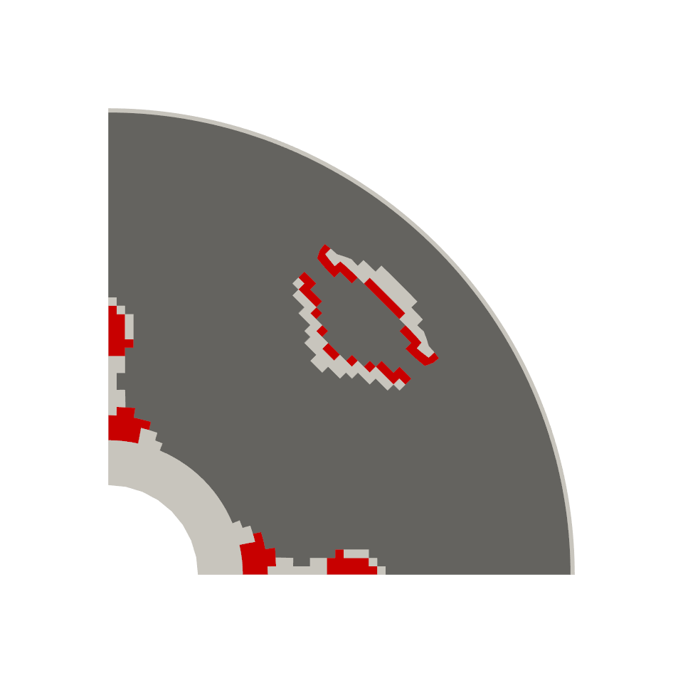 Dmodel multi-material optimization history